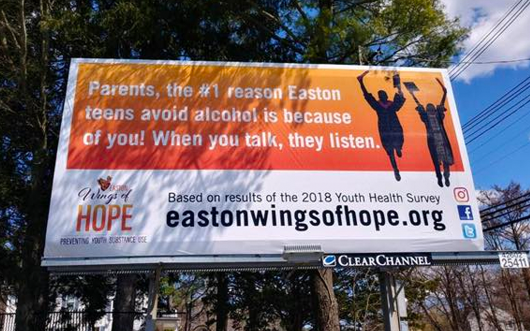Parents, the #1 reason Easton teens avoid alcohol is because of you!
